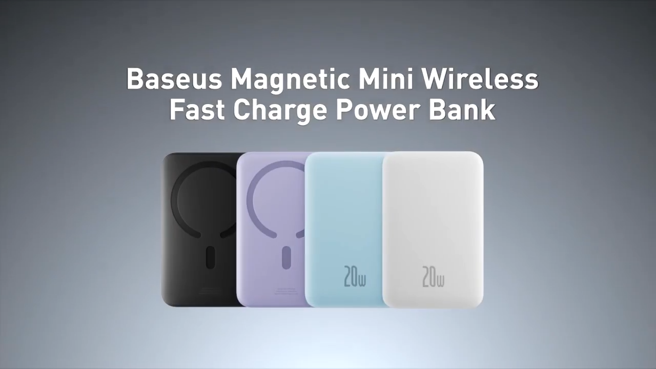 【Local Stock-48 hours shipped】Baseus PD 20W 20000mAh 10000mAh Power Bank  USB Type C Mini Magnetic Wireless Charge with Auto-wake For iPhone 16 15 14 Pro Max