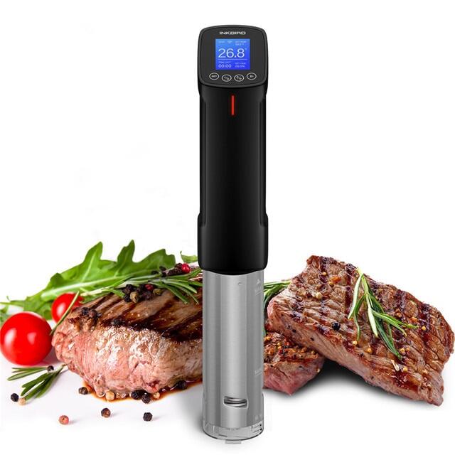 INKBIRD EU Plug Vacuum Sous Vide Cooker Immersion Circulator Accurate Cooking WI-FI Control 1000W Heater Accurate Temperature
